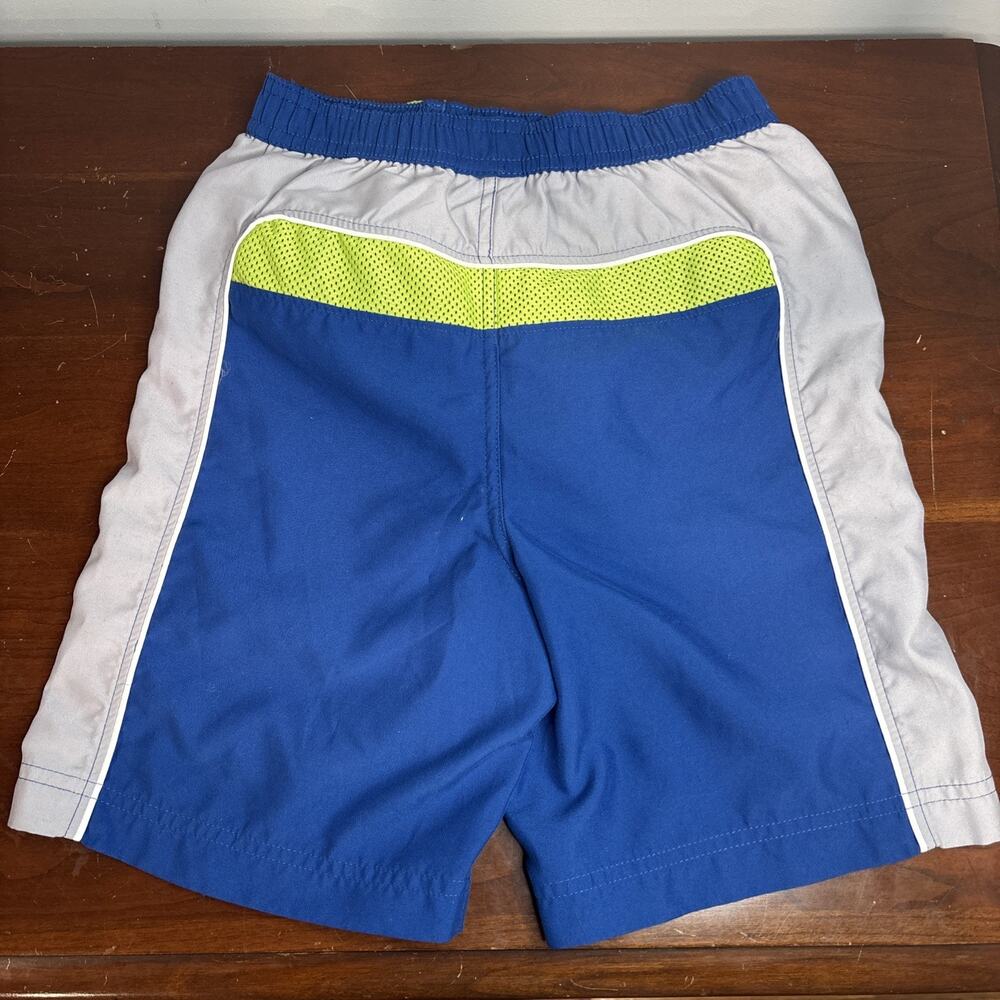 Disney Store Toy Story Buzz Lightyear Blue Gray Swim Shorts Trunks Size 4 5 S - Picture 4 of 6